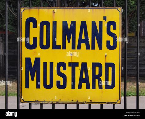 Advertising Collectables Advertising Signs Colemans Mustard Retro