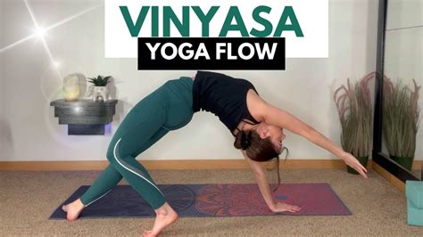 Min Full Body Vinyasa Yoga Flow For Energy Equilibrium Youtube