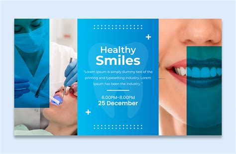 Dental Care Thumbnail Design & web banner Design :: Behance