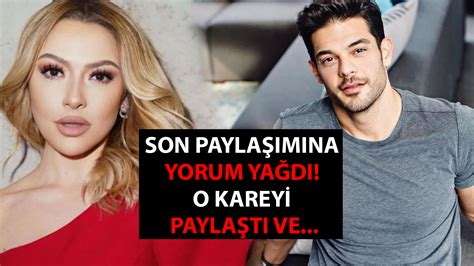 Hadise nin eski eşi Mehmet Dinçerler in son paylaşımına yorum yağdı O