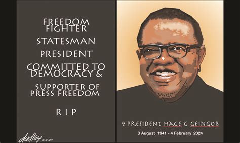 President Hage Geingob - Opinion - The Namibian