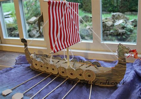 Viking Longship Template