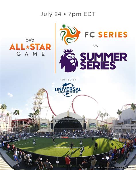 Jogos De Fc Series - FC Series terá jogo estrelas do futebol no Universal Studios Florida