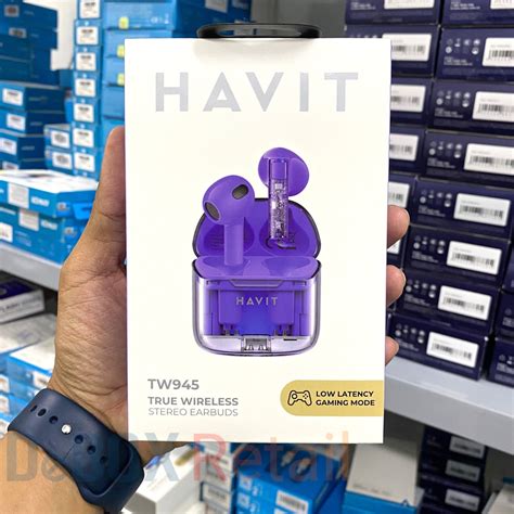 Tai Nghe Tws Havit Tw Ki U D Ng Transparent Bluetooth M I Nh T