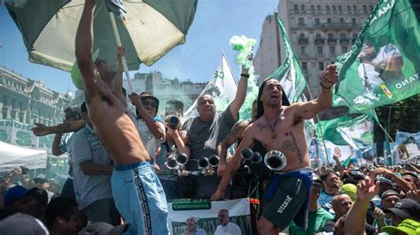 Marcha de la CGT la oposición empieza a medir su pulso en el Congreso