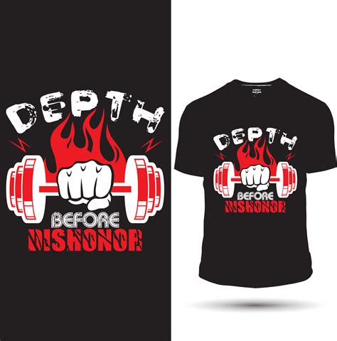 Gym Graphic And Typography T Shirt Design 24052503 Vector Art At Vecteezy