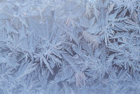 Premium Photo | Blue Frost Crystal Texture Background