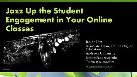 Jazz Up The Student Engagement In Your Online