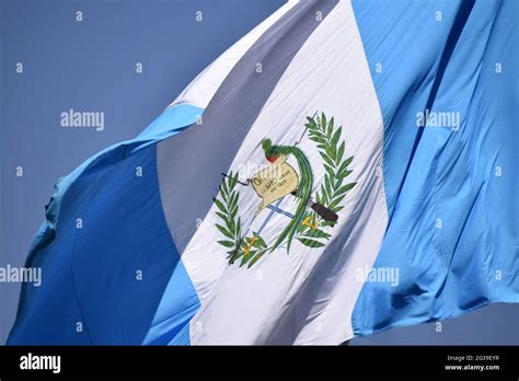 Bandera De Guatemala Declarada Símbolo Nacional El 17 De Agosto De