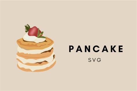 Pancake Vector Graphic By Aliaa Aaila · Creative Fabrica