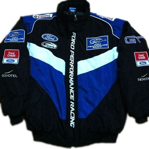 Ford Car F1 Racing Suits Fans Clothing Machine Repair Work Clothes Long Sleeve Jacket Cotton