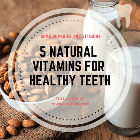 Vitamins For Teeth - Healthy Gums and Strong Enamel - Teeth FAQ Blog
