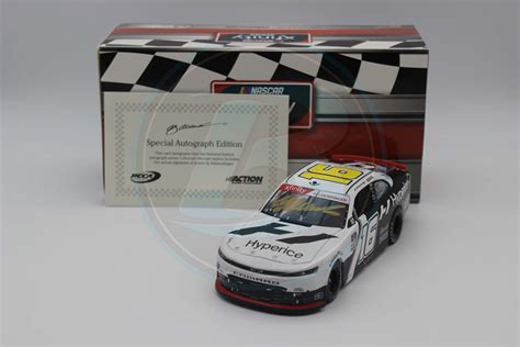 AJ Allmendinger Autographed 2021 Hyperice Charlotte ROVAL Xfinity Series Race Win 1:24 Nascar ...