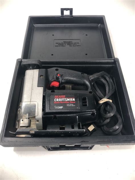 Sears Craftsman Auto Scroller Scroller Saw Variable Speed 1 4 Hp 315 172100 Ebay