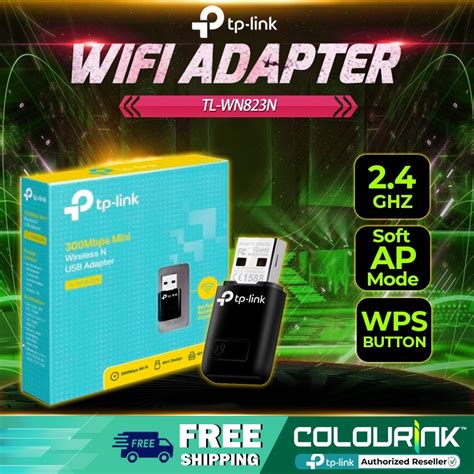 Tp Link TL WN823N Mini USB WiFi Dongle 300mbps Shopee Singapore