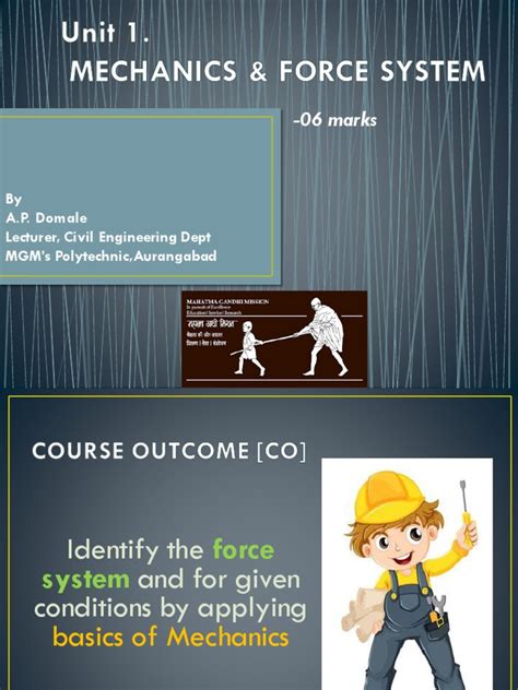 1.mechanics & Force System | PDF | Quantity | Force