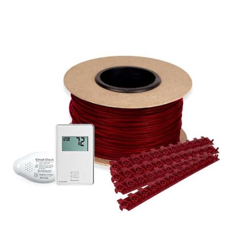 WarmlyYours TempZone 675 Ft Cable System With Non Programmable