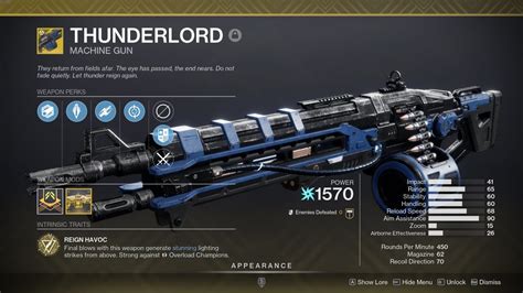 How To Get The Thunderlord Exotic Catalyst In Destiny 2 Dot Esports