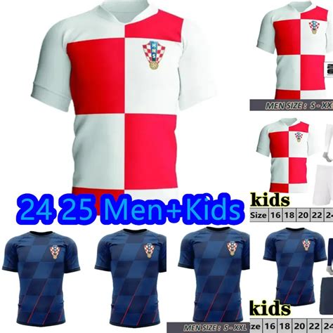 2024 2025 CRACA CAMISA DE Fútbol Croacia Croacia Modric De La Copa