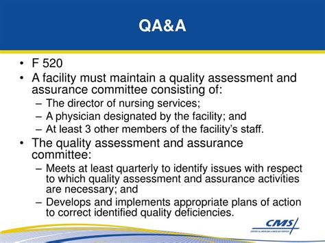 Ppt Quality Assurance And Performance Improvement Qapi In Nursing Homes Qm’s And Antip