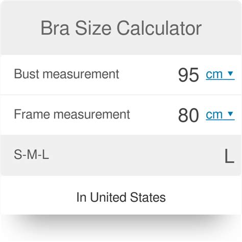 Measure Bra Size Calculator Salomass