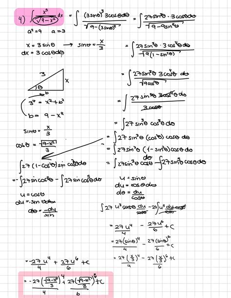 Solution Integrales Resueltas Con Sustituci N Trigonom Tricas Studypool