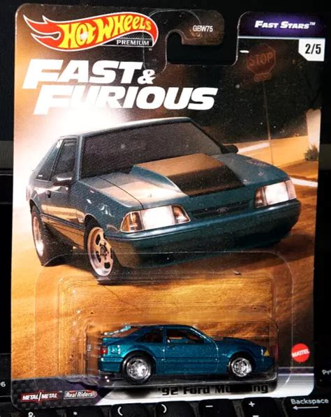 Hot Wheels Premium Fast Furious Ford Mustang Fast Stars Real