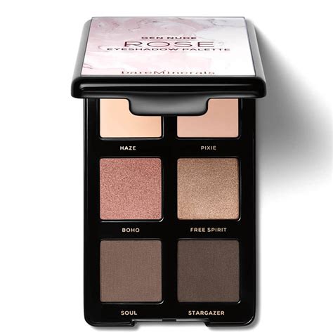 Palette De Fards Paupi Res Gen Nude Bareminerals Rose Palette