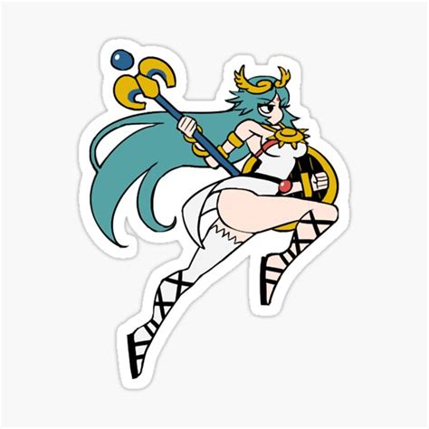 Minimal Palutena Sticker For Sale By Jhiasinglet Redbubble