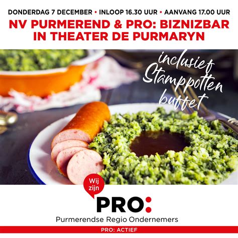 Pro Biznizbar En Nv Purmerend Pro Purmerendse Regio Ondernemers