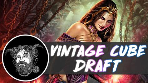 Vintage Cube Cube Draft Calebdmtg Youtube