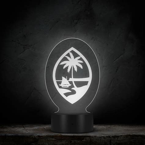 Guam Seal Led Sign Island Life