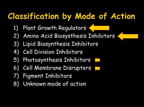 PPT - Herbicide Mode of Action PowerPoint Presentation, free download ...