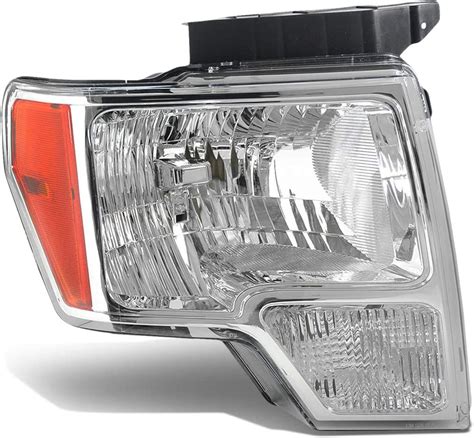 Dna Motoring Oem Hl 0011 R Chrome Factory Style Passenger Side Headlight Replacement