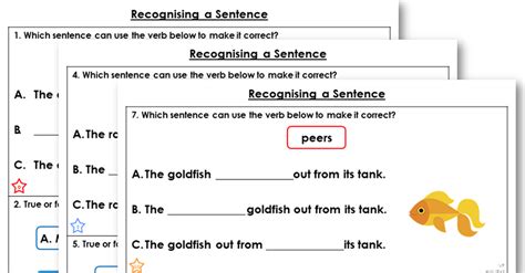 Free Year Recognising A Sentence Lesson Classroom Secrets