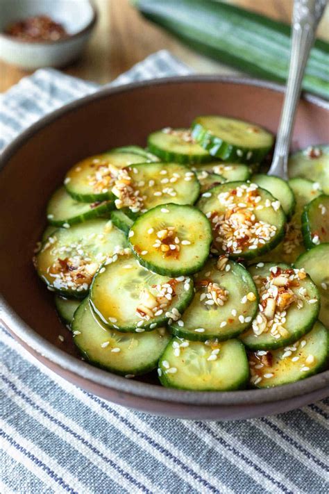 Spicy Cucumber Salad My Quiet Kitchen