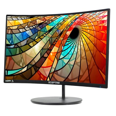 Sceptre 24 Curved 1920x1080 Hdmi Vga 75hz 8ms Hd Led 43 Off