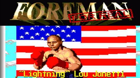 George Foreman For Real Boxing Sega Genesis Gameplay 2 YouTube