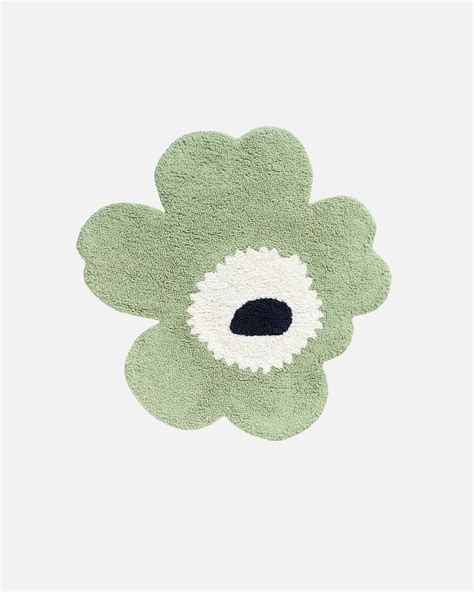 Unikko Bath Mat 73x74 Cm Marimekko