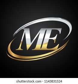 Initial Letter Mf Logotype Company Name Stock Vector Royalty Free