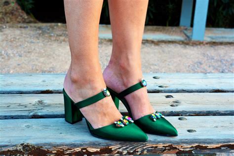 Zapatos De Boda Verde Esmeralda Zapatos De Boda De Tac N De Etsy