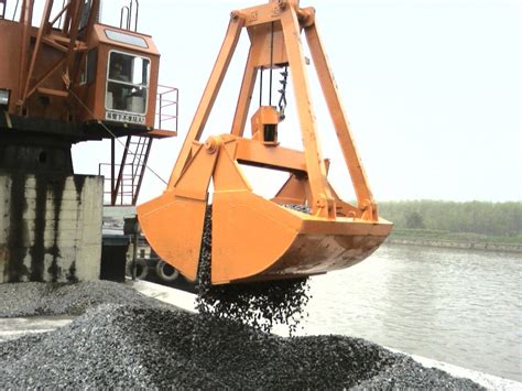 Coal Scrap Grab Overhead Crane Jinrui Machinery