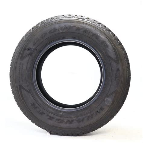 Set Of 4 Driven Once 24575r17 Goodyear Wrangler All Terrain