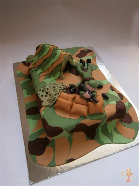 Make Me A Cake Fondant Camouflage Cake Tutorial