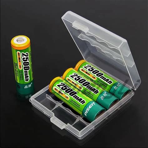 AA / AAA Colorful Battery Storage Box 10440 14500 2A 3A Battery ...