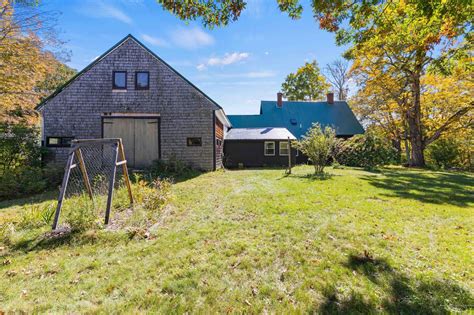 Circa 1850 Maine Farmhouse For Sale Wbarnstudio And Greenhouse On 56