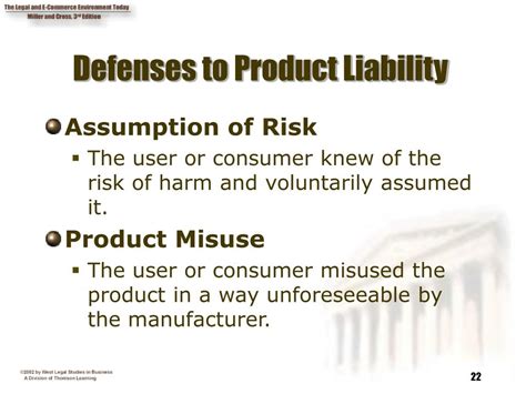 Ppt Chapter 10 Strict Liability And Product Liability Powerpoint