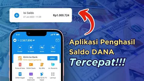 Daftar Aplikasi Penghasil Saldo Dana Terbaru Dan Terbukti Membayar