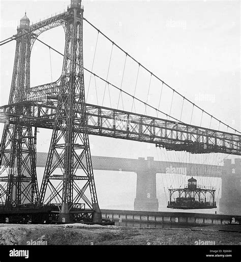 Runcorn Transporter Bridge Stock Photo - Alamy