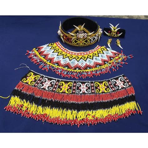 Jual Set Aksesoris Perempuan Dewasa Adat Dayak Shopee Indonesia